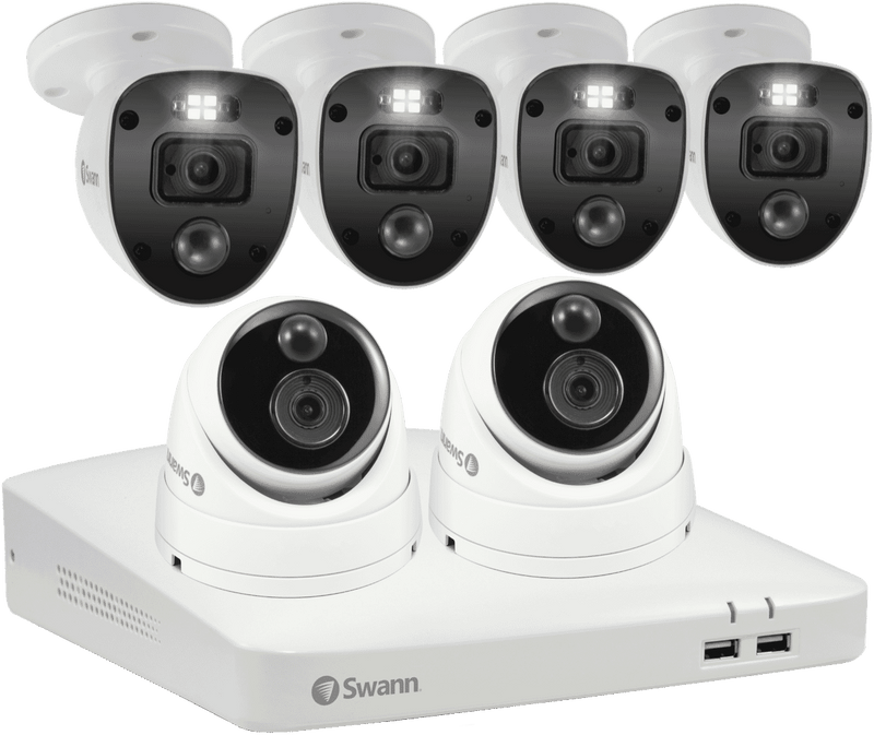 Swann 6 Camera 1TB 1080p DVR Enforcer Camera Kit