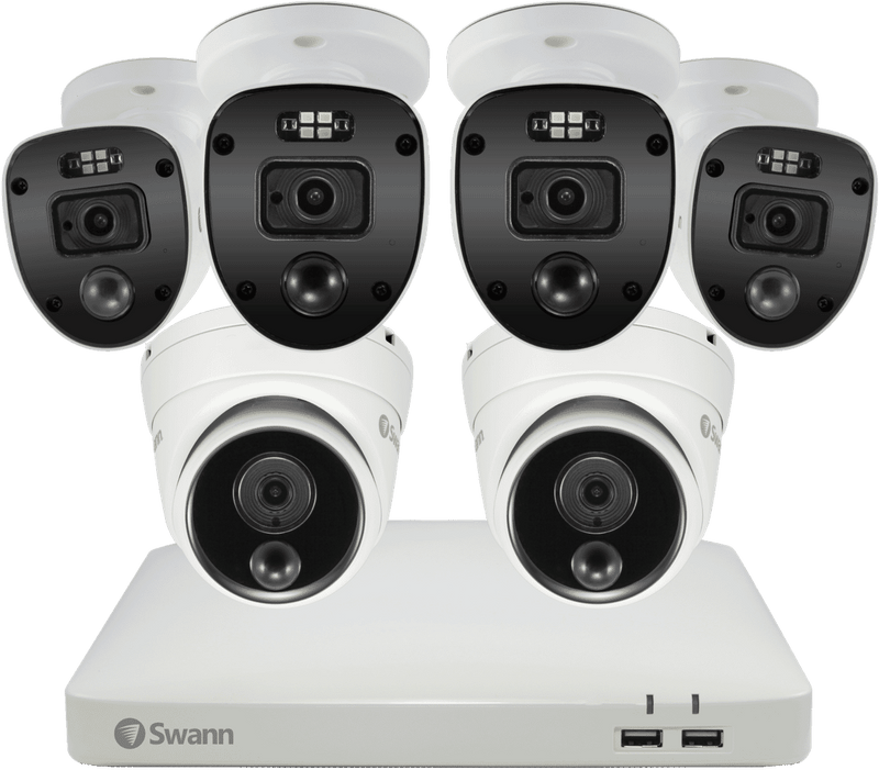 Swann 6 Camera 1TB 1080p DVR Enforcer Camera Kit