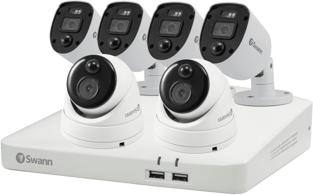 Swann 6 Camera 1TB 1080p DVR Enforcer Camera Kit - Layaway AU