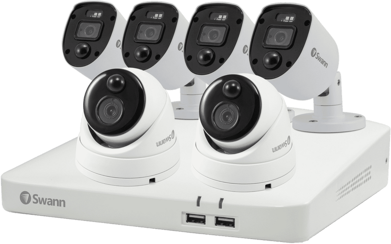Swann 6 Camera 1TB 1080p DVR Enforcer Camera Kit