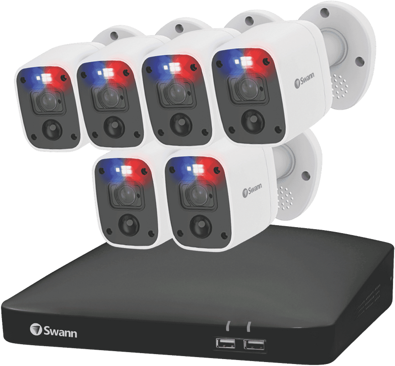 Swann 6 Camera 2TB 4K DVR Enforcer Camera Kit