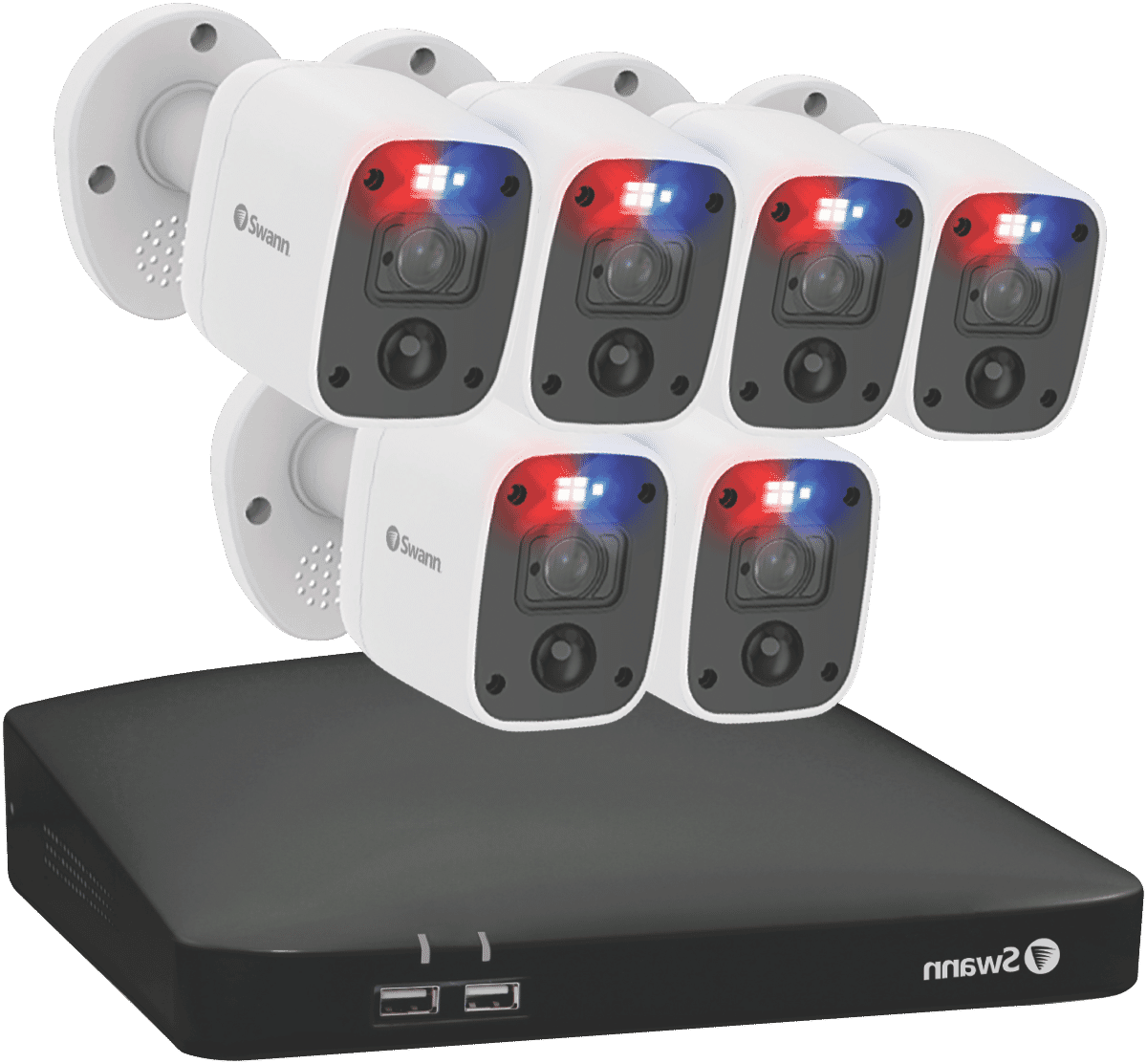 Swann 6 Camera 2TB 4K DVR Enforcer Camera Kit