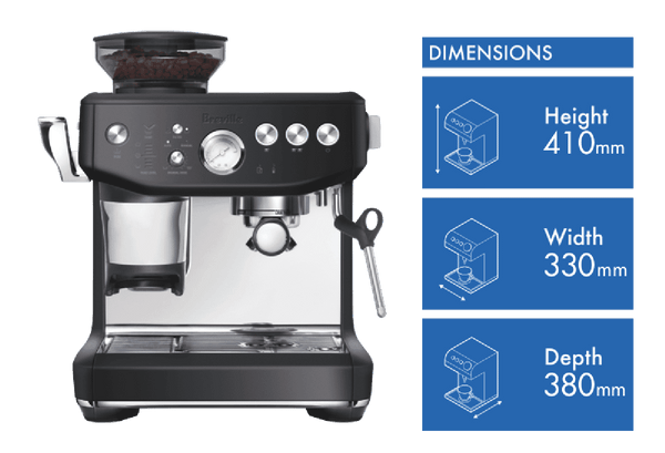 Breville the Barista Express Impress Black Truffle