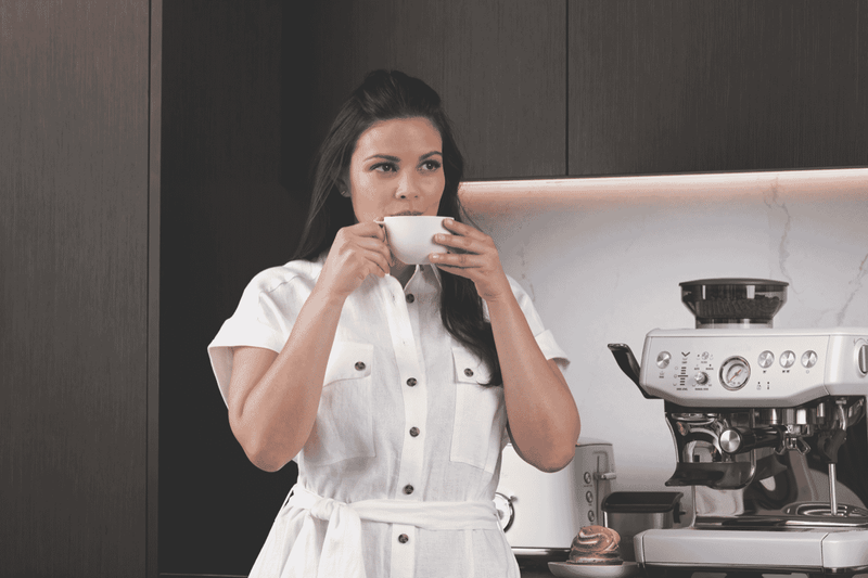Breville the Barista Express Impress Sea Salt