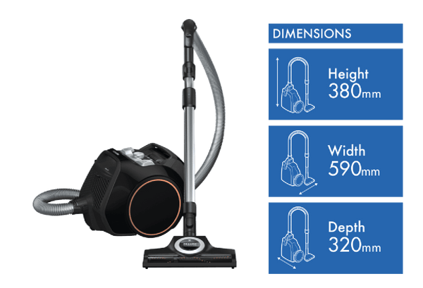 Miele Boost CX1 Cat & Dog Bagless Vacuum Black