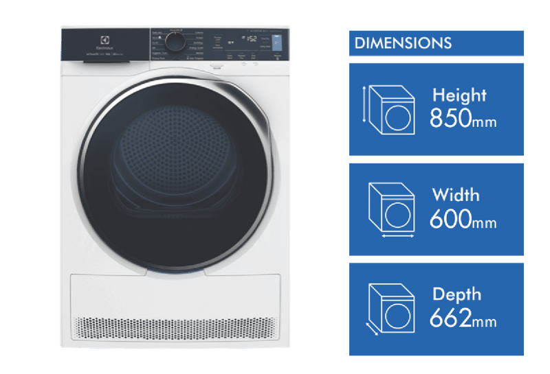 Electrolux 8kg Heat Pump Dryer