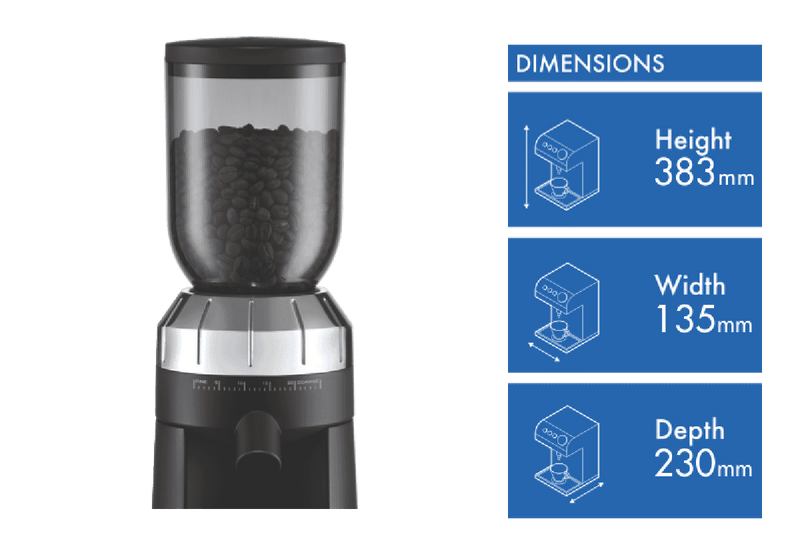Sunbeam Cafe Series Conical Burr Grinder