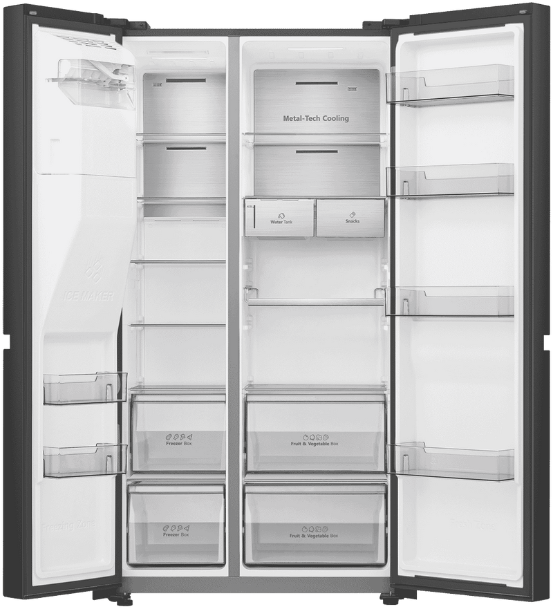Hisense 632L Side By Side Refrigerator