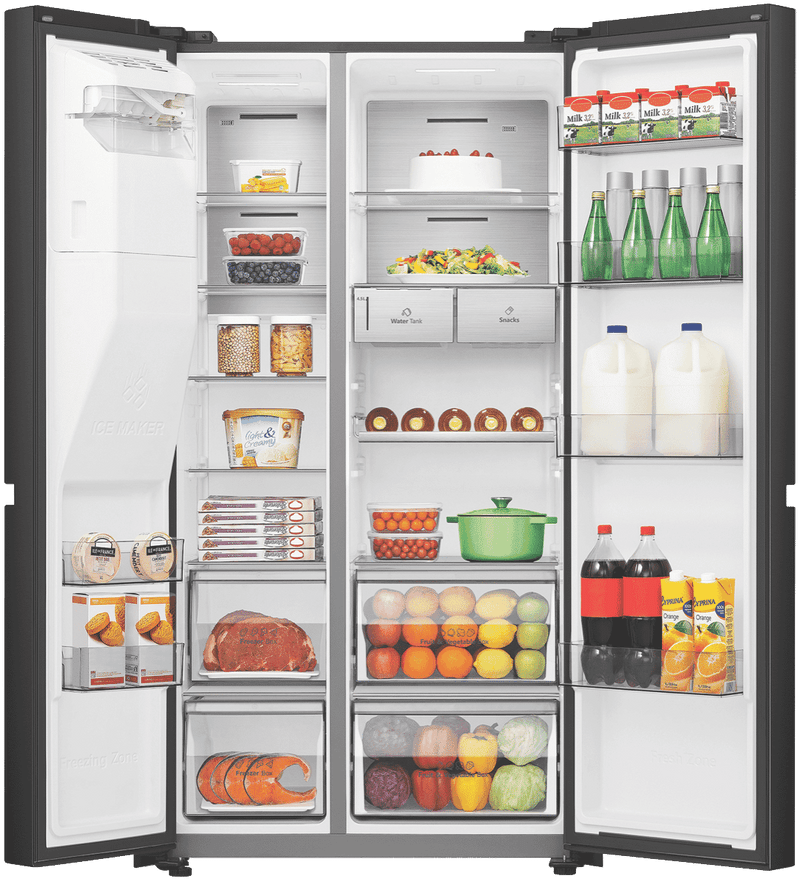 Hisense 632L Side By Side Refrigerator