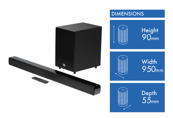 JBL 2.1 Ch 220W SB170 Soundbar