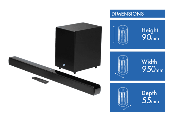 JBL 2.1 Ch 220W SB170 Soundbar