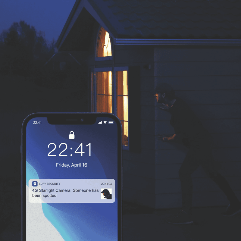 eufy 4G Starlight Wireless Security Camera