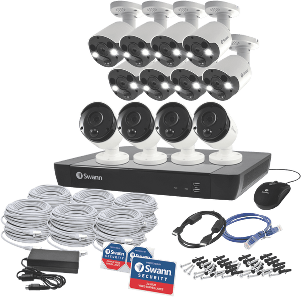 Swann 12 Camera 16 Channel 4K NVR CCTV Kit