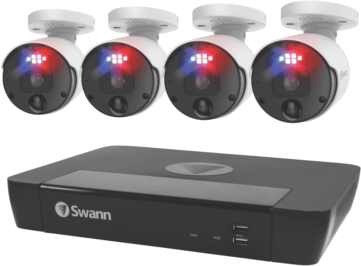 Swann 12MP 2TB NVR Kit w/ 4 x Bullet Enforcer Cameras