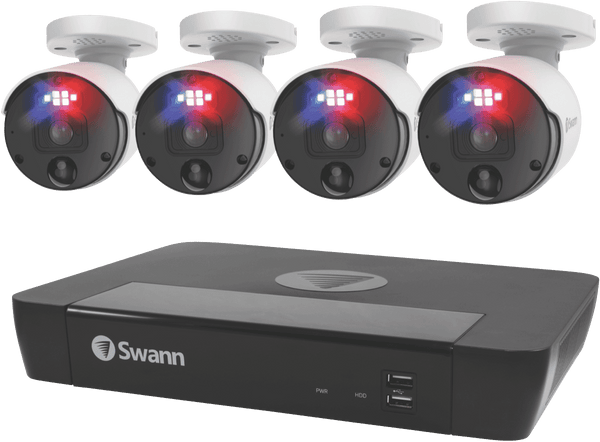 Swann 12MP 2TB NVR Kit w/ 4 x Bullet Enforcer Cameras