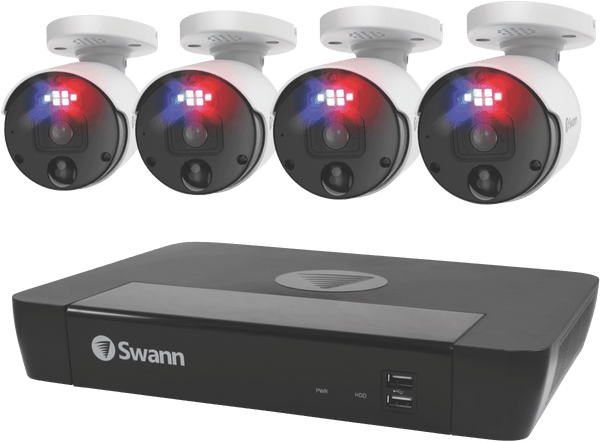 Swann 12MP 2TB NVR Kit w/ 4 x Bullet Enforcer Cameras