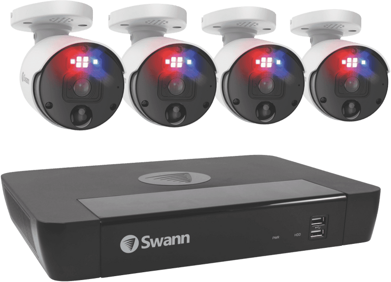 Swann 12MP 2TB NVR Kit w/ 4 x Bullet Enforcer Cameras