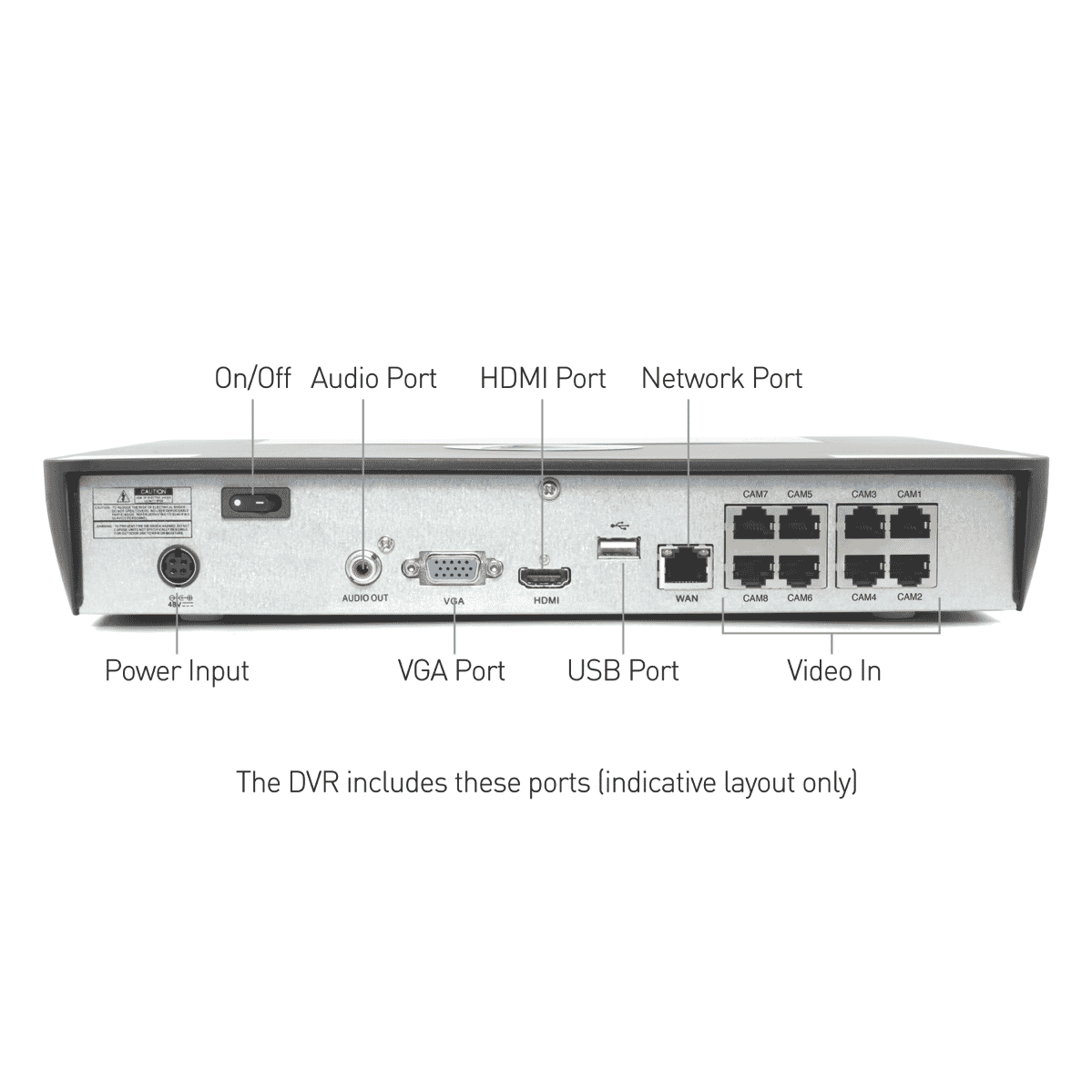 Swann 12MP 2TB NVR Kit w/ 4 x Dome Cameras