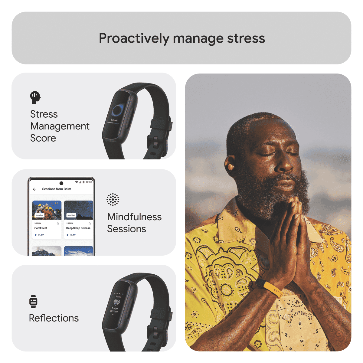 Fitbit Inspire 3 Midnight Zen/Black - Layaway AU