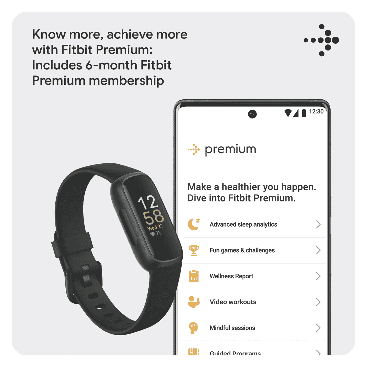 Fitbit Inspire 3 Midnight Zen/Black - Layaway AU