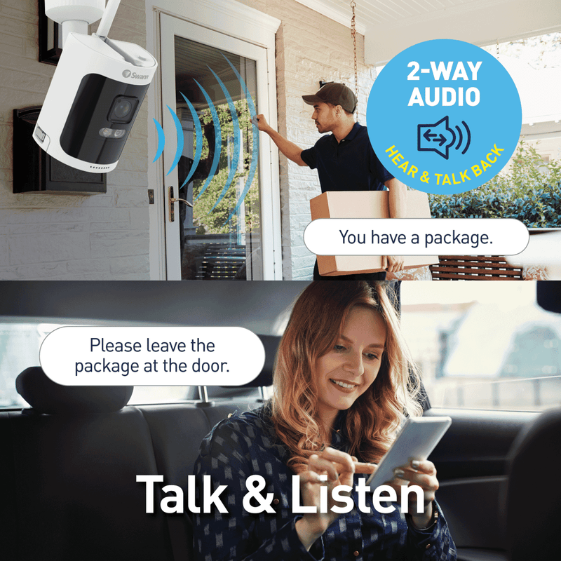 Swann 4 Camera 1TB 2K UltraHD Wireless Security System