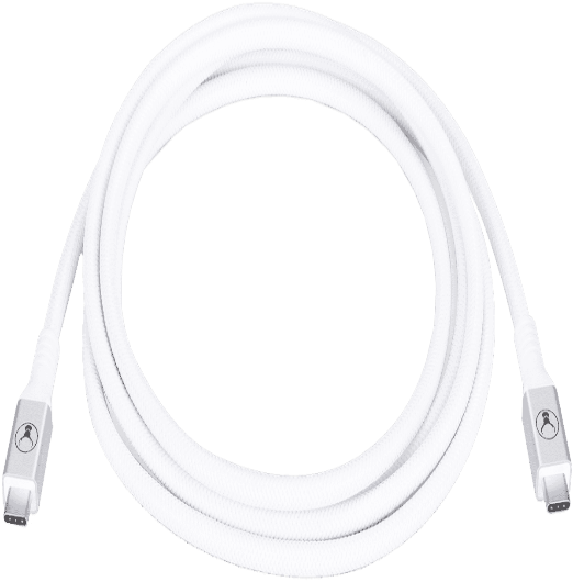 Bonelk USB-C to USB-C Long-Life 10Gbps Transfer Cable - White (2m)