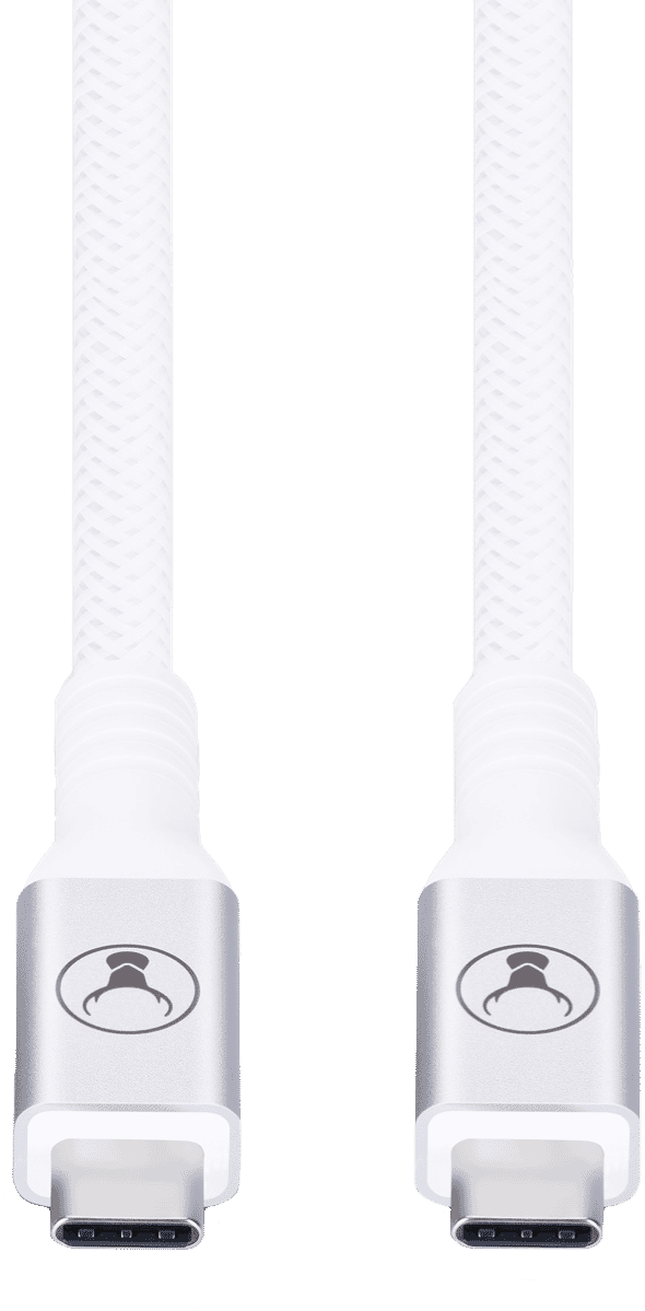 Bonelk USB-C to USB-C Long-Life 10Gbps Transfer Cable - White (2m)