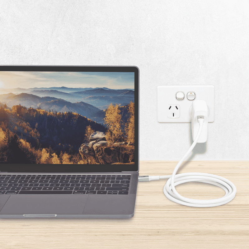Bonelk USB-C to USB-C Long-Life 10Gbps Transfer Cable - White (2m)