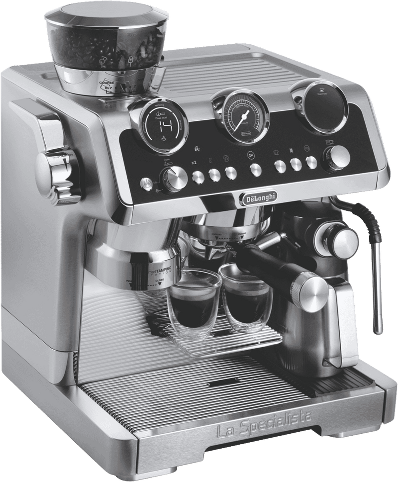 DeLonghi La Specialista Maestro Premium Manual Pump Machine Metal