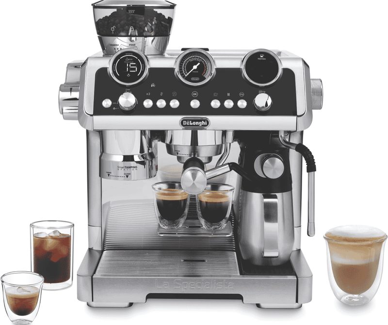 DeLonghi La Specialista Maestro Premium Manual Pump Machine Metal