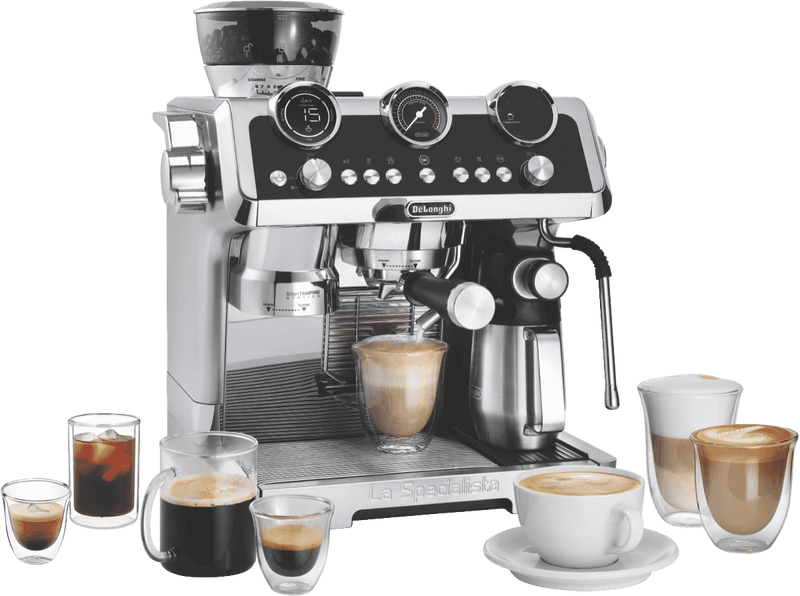DeLonghi La Specialista Maestro Premium Manual Pump Machine Metal