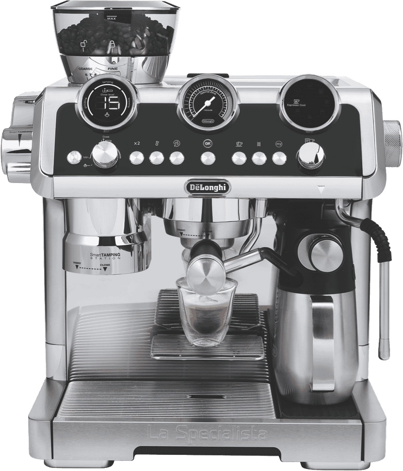 DeLonghi La Specialista Maestro Premium Manual Pump Machine Metal