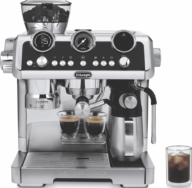 DeLonghi La Specialista Maestro Premium Manual Pump Machine Metal
