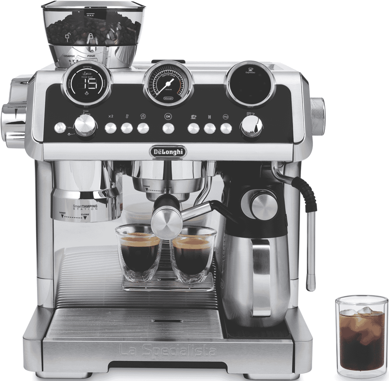 DeLonghi La Specialista Maestro Premium Manual Pump Machine Metal