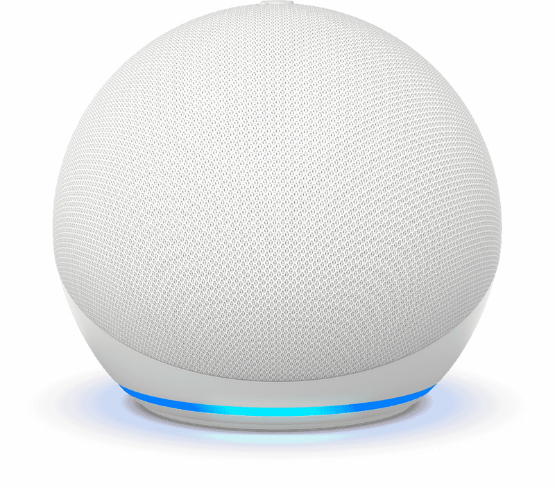 Amazon Echo Dot Smart Speaker with Alexa (Gen 5) - Glacier White