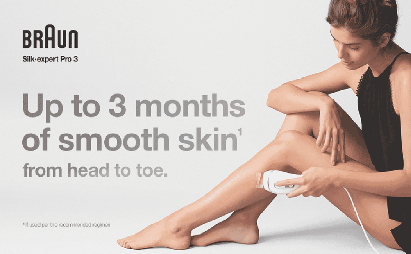 Braun Silk Expert Pro IPL Hair Removal Device