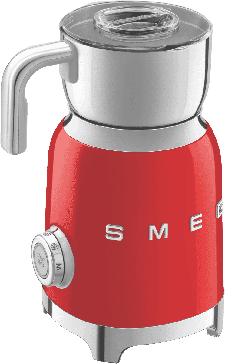 Smeg 50's Style Retro Milk Frother Red
