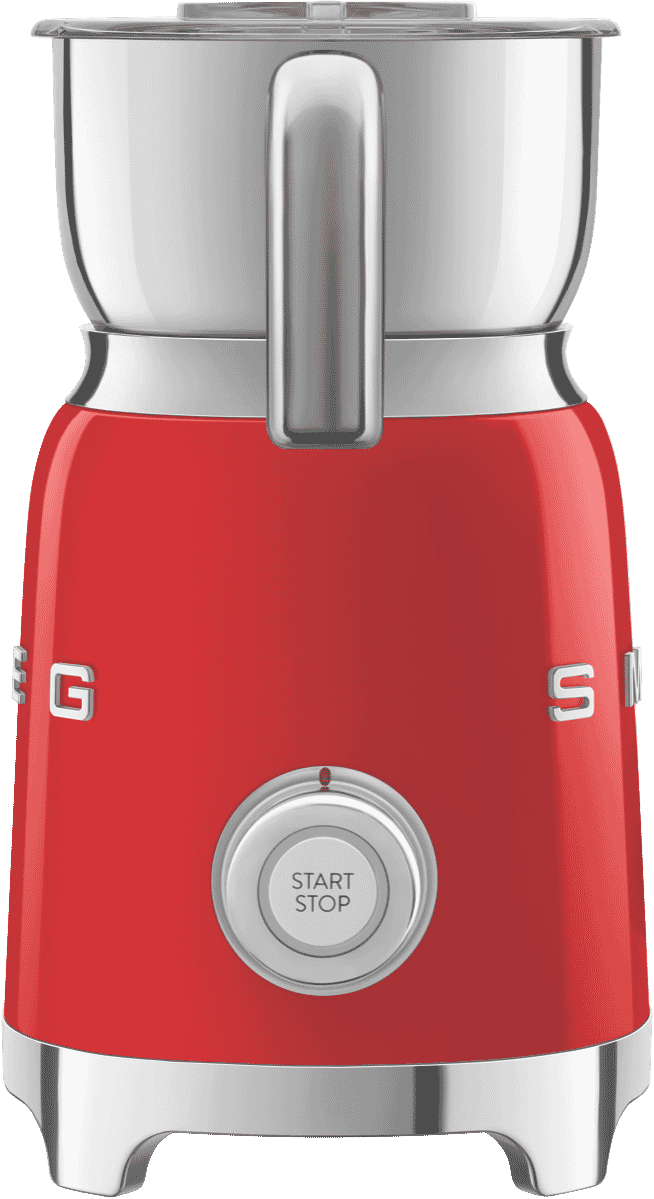 Smeg 50's Style Retro Milk Frother Red