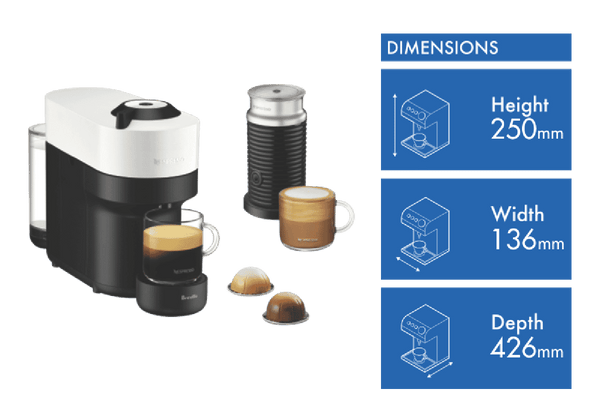 Nespresso Vertuo Pop Bundle White