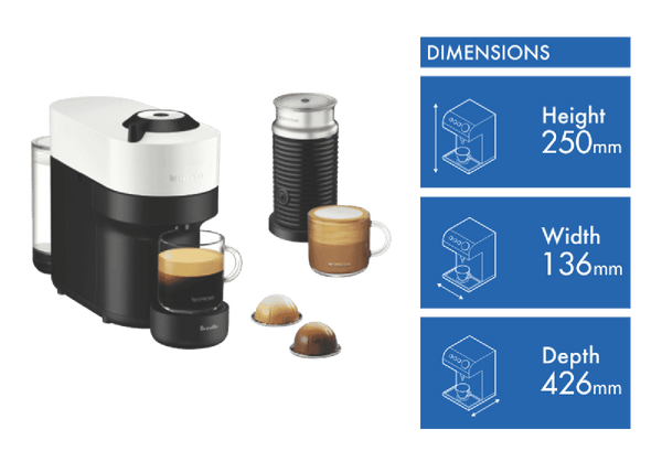 Nespresso Vertuo Pop Bundle White