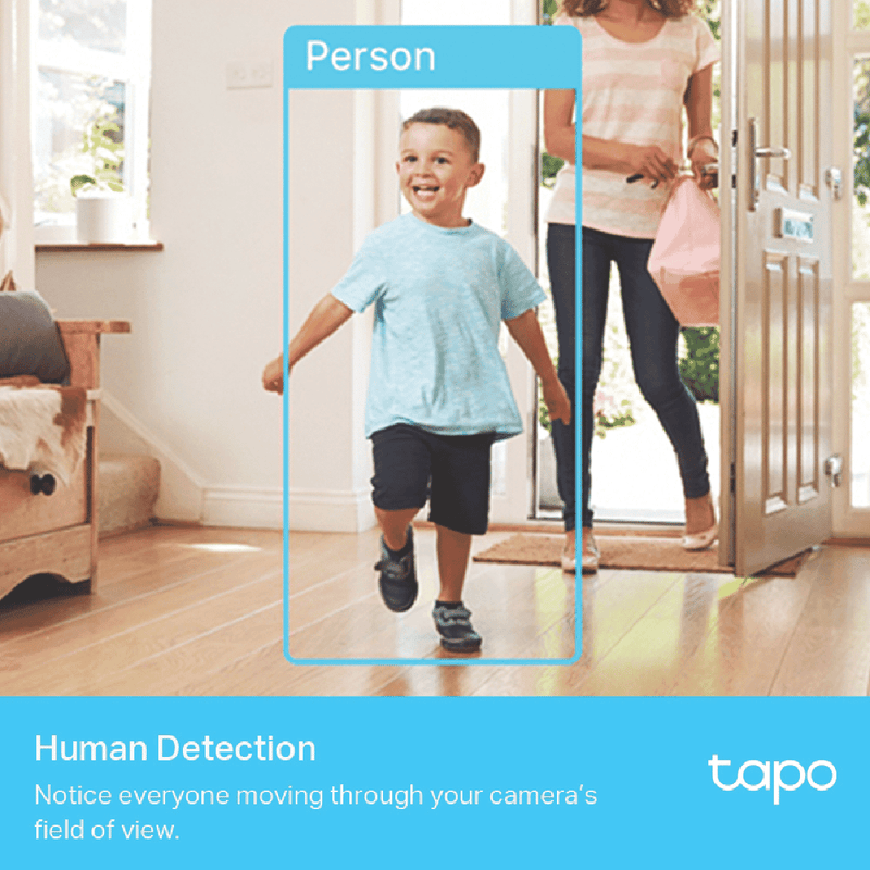 TP-LINK Tapo 4MP Pan/Tilt AI Home Security Wi-Fi Camera