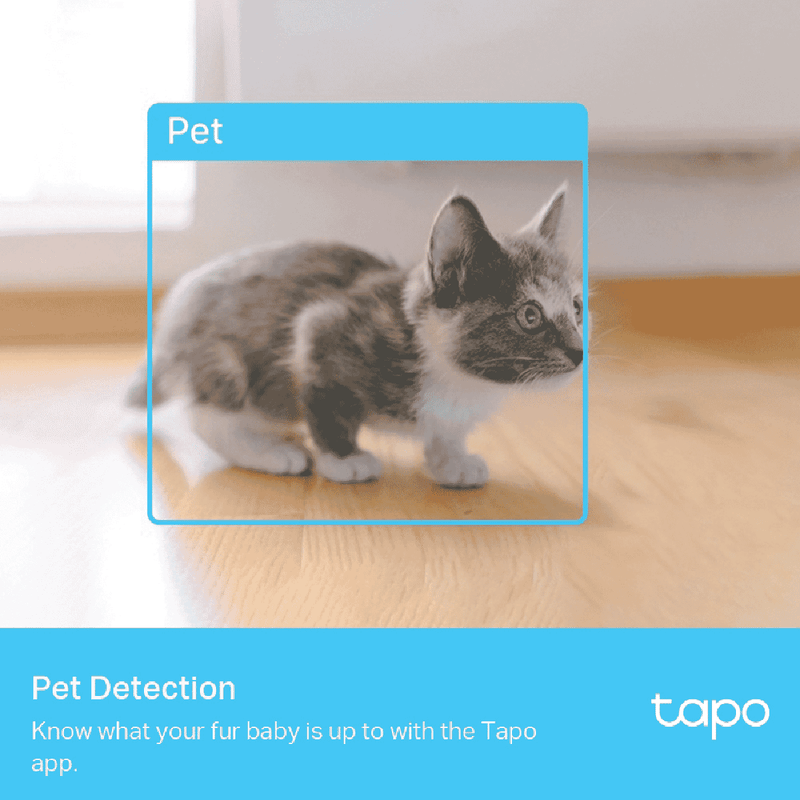 TP-LINK Tapo 4MP Pan/Tilt AI Home Security Wi-Fi Camera