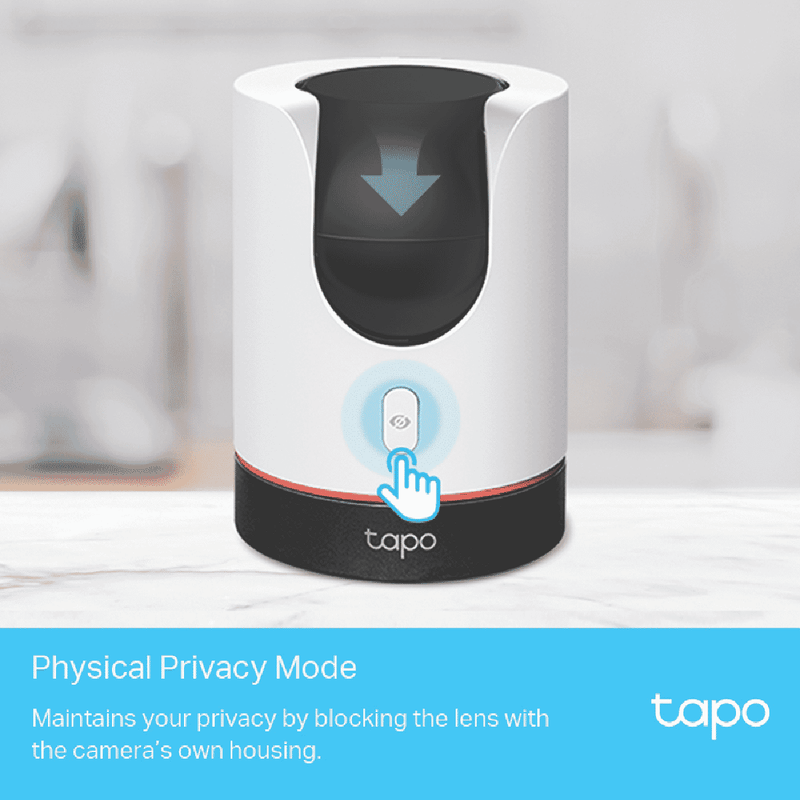 TP-LINK Tapo 4MP Pan/Tilt AI Home Security Wi-Fi Camera