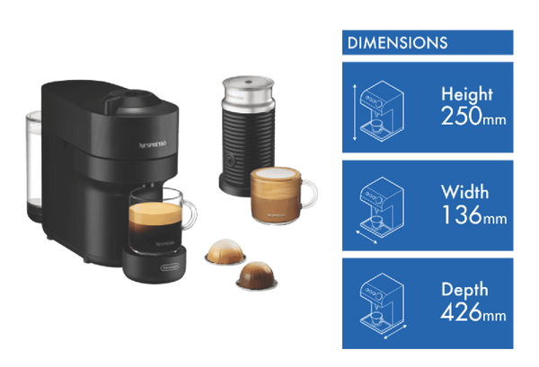 Nespresso Vertuo POP Black Bundle