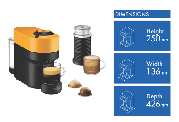 Nespresso Vertuo POP Yellow Bundle