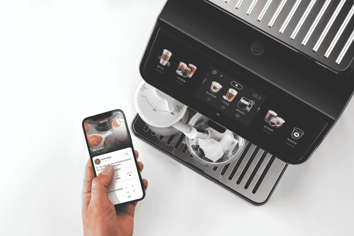 DeLonghi Eletta Explore Wifi Connect Titan Coffee Machine