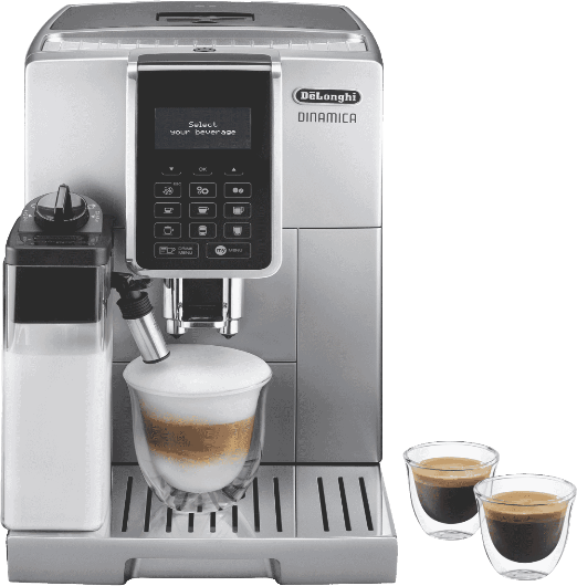 DeLonghi Dinamica LCD One Touch Coffee Machine