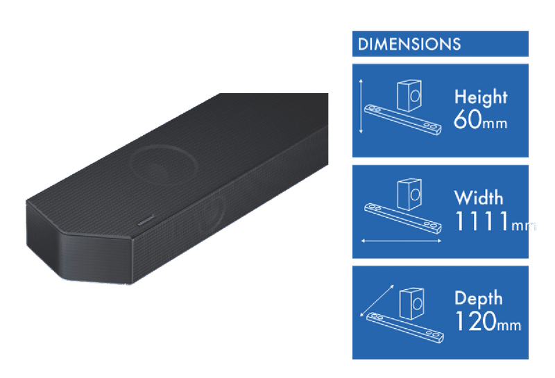 Samsung 3.1.2ch Dolby Atmos Soundbar