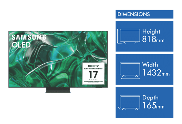 Samsung 55" S95C 4K OLED Smart TV 23