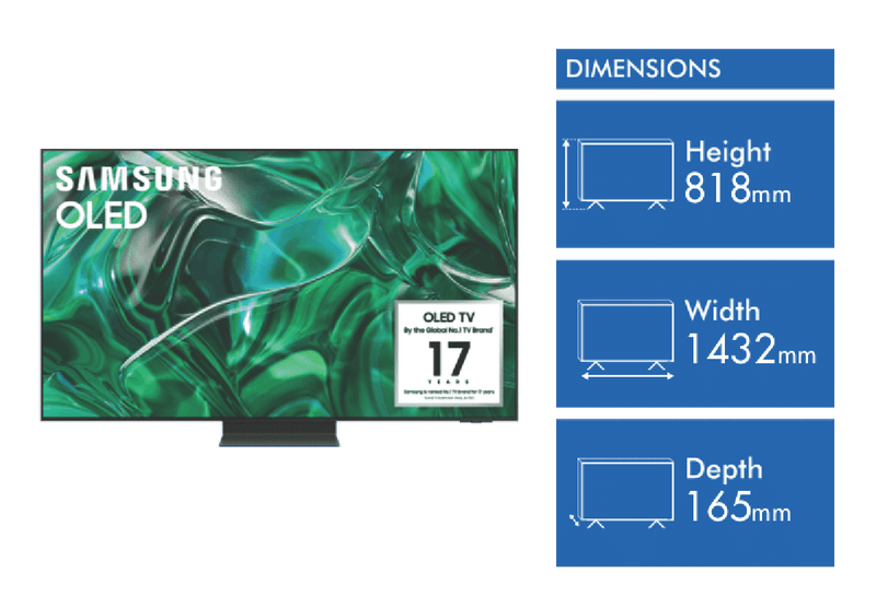 Samsung 55" S95C 4K OLED Smart TV 23